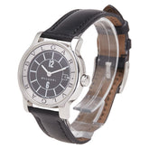 ブルガリ ソロテンポ デイト 腕時計 ST29S クオーツ ブラック文字盤 ステンレススチール レザー レディース BVLGARI 【中古】